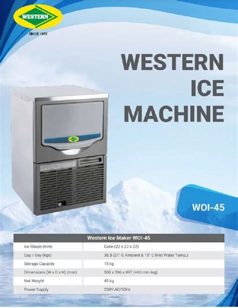 Tame the Arctic Chill: Unlocking the Secrets of Western Ice Cube Machines