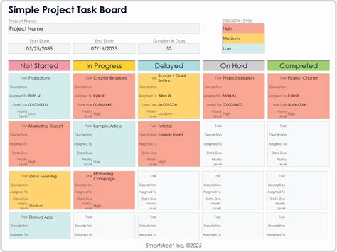 Task Board Template