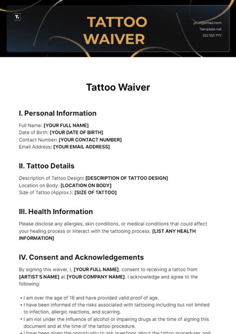 Tattoo Template Creator