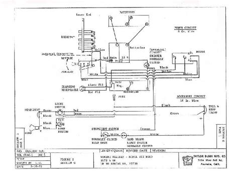 Taylor Dunn B2 Wiring Diagram 10