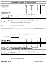 Technical Manual Validation Certification