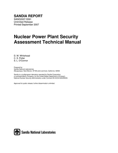 Technical Requirements Manual Nuclear