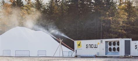 TechnoAlpin Snow Factory: Unveiling the Key to Guaranteed Snow and Unforgettable Winter Experiences