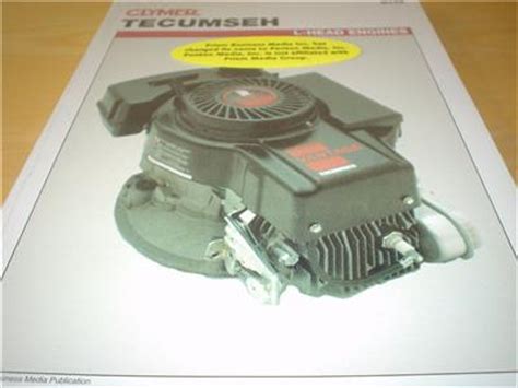 Tecumseh Ecv100 Ecv120 4 Cycle L Head Engine Full Service Repair Manual