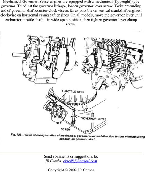 Tecumseh Engine Carburetor Service Manual