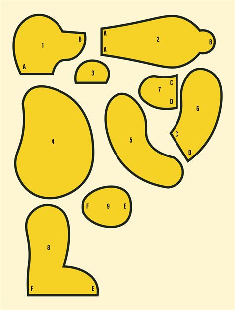 Teddy Bear Pattern Printable