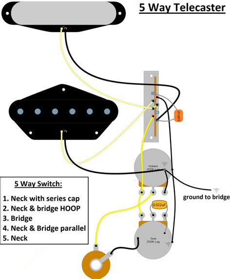 Tele 5 Way Switch Wiring Diagram