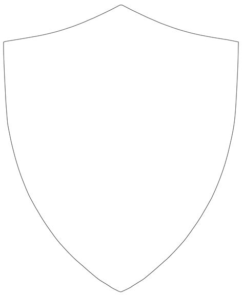 Template For A Shield