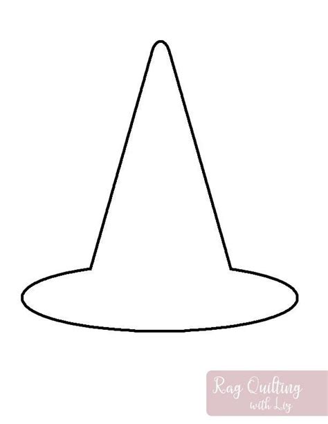 Template For A Witches Hat