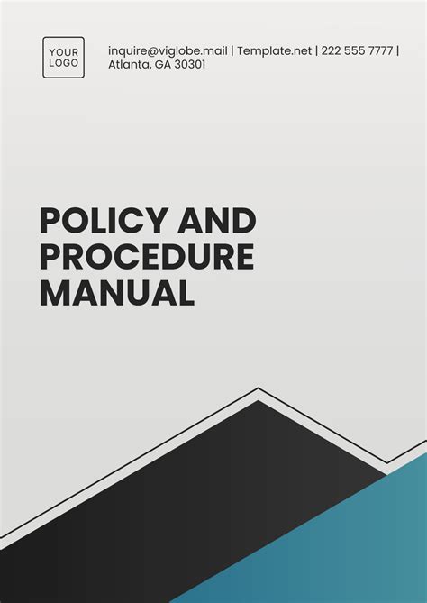 Template For Policy And Procedure Manual