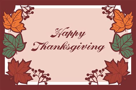 Template For Thanksgiving