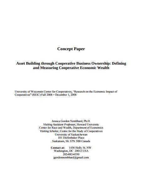 Template Of Concept Paper