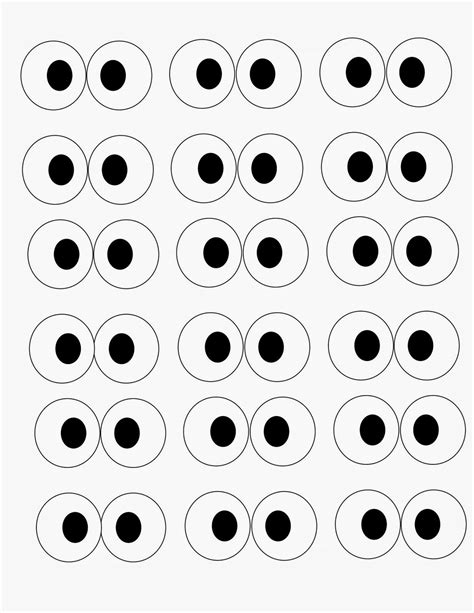 Template Of Eyes