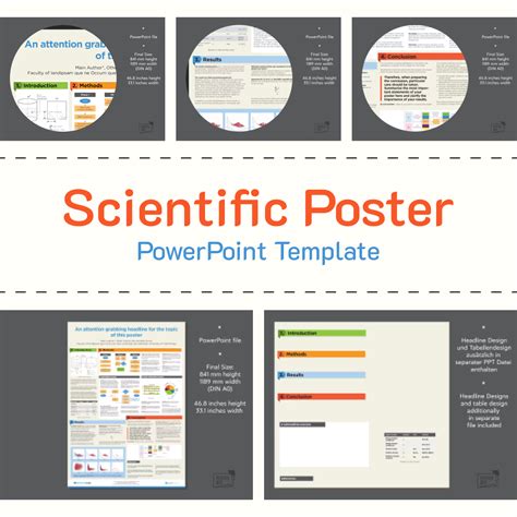 Template Poster Powerpoint