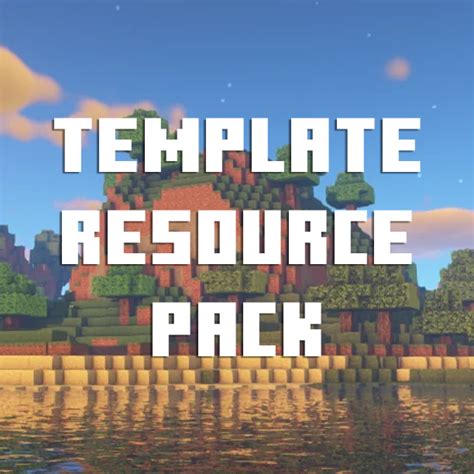 Template Resource Pack Minecraft