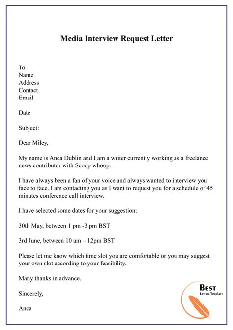 Template Responser For Request For Another Interview For Job