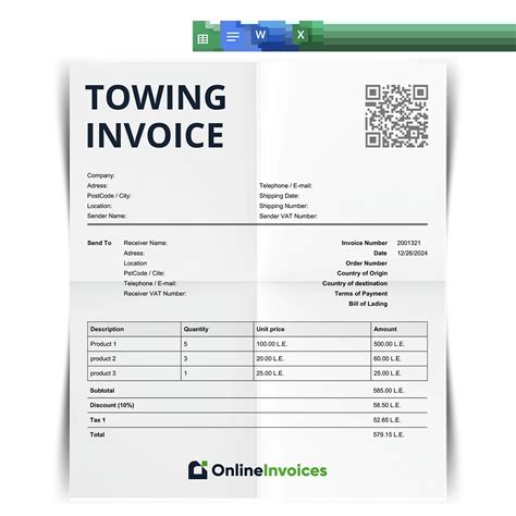 Template Towing