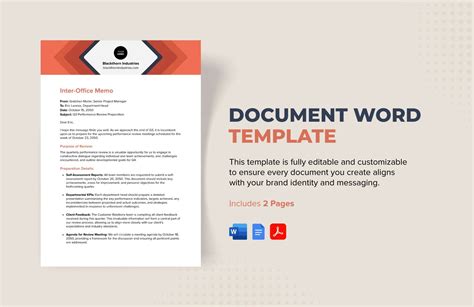 Template Word Document