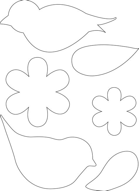 Templates For Birds