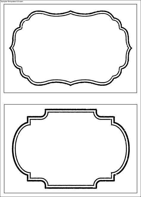 Templates For Labels
