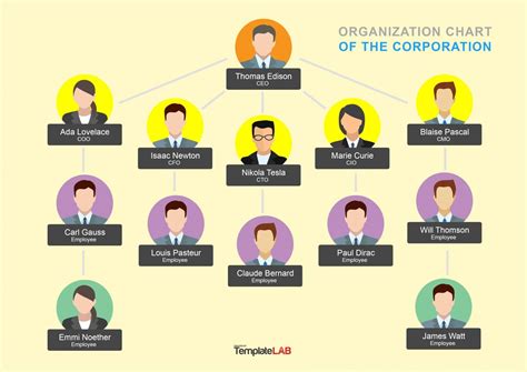 Templates For Organizational Charts