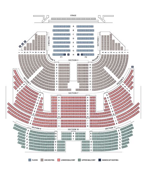 Temple Theater Seating Chart