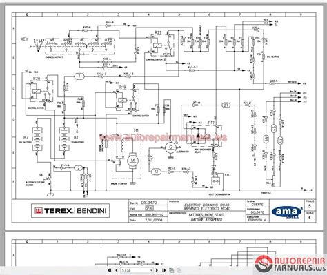 Terex Wiring Diagrams Free Diagram Schematic