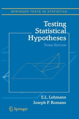 Testing Statistical Hypotheses Solution Manual