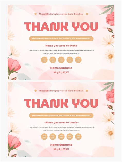 Thank You Card Template Word