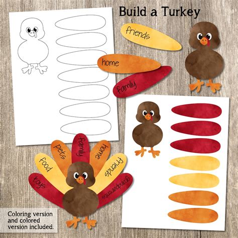 Thanksgiving Craft Printable