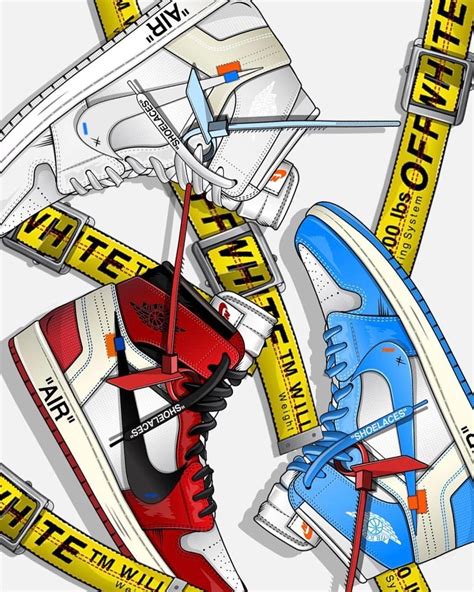 The Allure of Off-White Shoes Wallpaper: A Symphony of Style and Emotion
