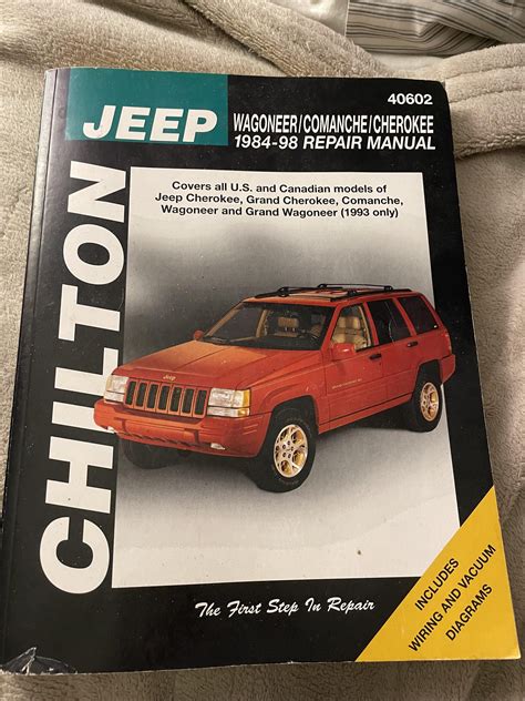 The Best 1988 Jeep Wagoneer Factory Service Manual