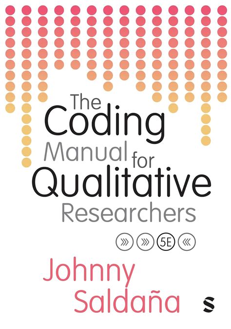 The Coding Manual For Qualitative Researchers