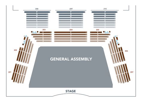 The Factory Chesterfield Seating Chart