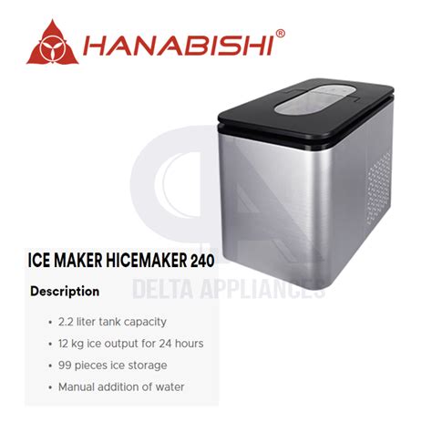 The Hanabishi Ice Maker: The Ultimate Guide to Refreshing Hydration