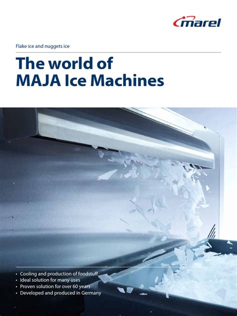The Maja Ice Machine: A Revolutionary Approach to Ice Production
