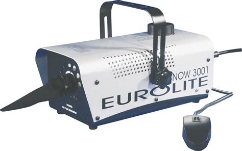 The Marvelous Eurolite Snow 3001 Snow Machine: A Winter Wonderland in Your Hands