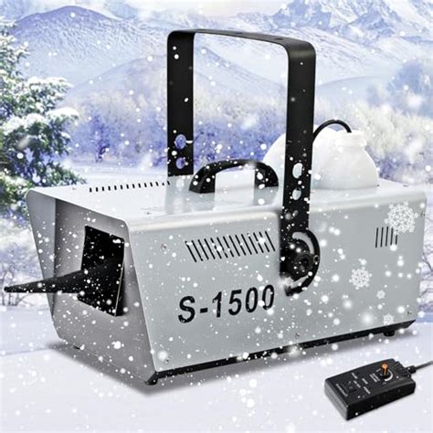 The Ultimate Guide to 1500W Snow Machines: Elevate Your Winter Festivities