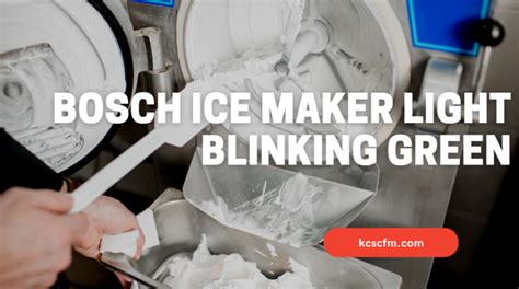 The Ultimate Guide to Understanding Your Ice Maker Blinking Light
