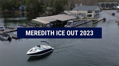 The Unforgettable Ice Out Experience on Lake Winnipesaukee 2023