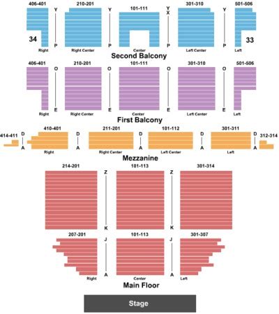 The Vets Providence Seating Chart