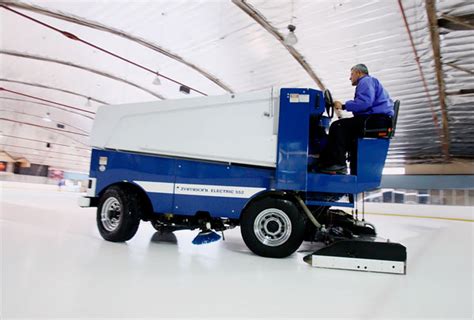 The Zamboni: A Gliding Force on the Ice