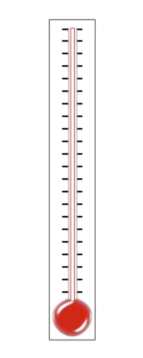 Thermometer Blank Template