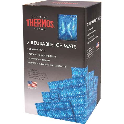 Thermos 7 Reusable Ice Mats: A Sustainable Solution for a Refreshing Summer
