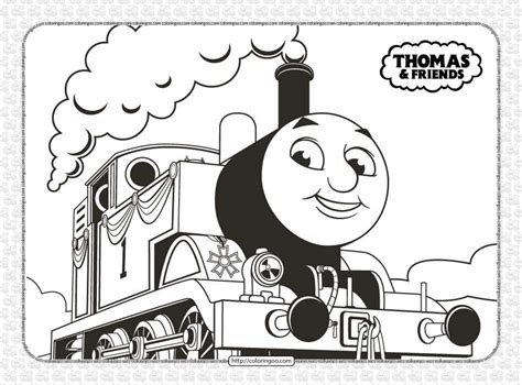 Thomas And Friends Printable Coloring Pages