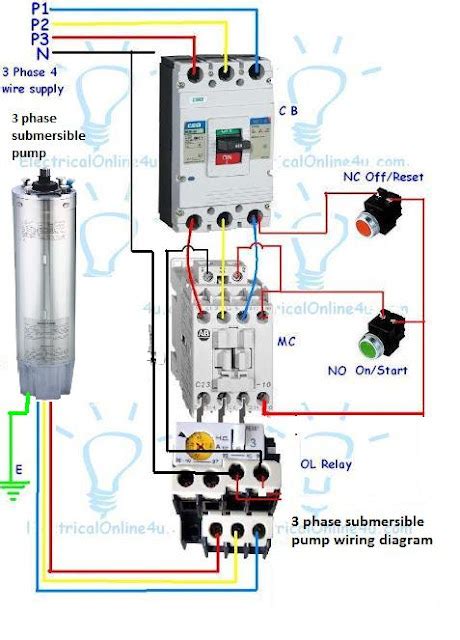 Three Phase Pump Wiring Diagram