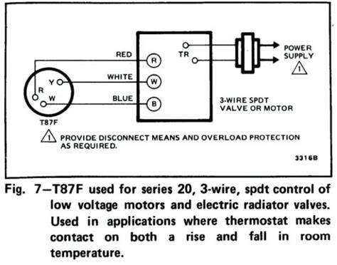 Three Wire Thermostat Wiring Diagram