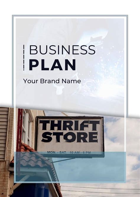 Thrift Store Business Plan Template