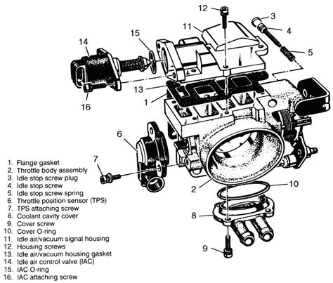 Throttle Body Wiring Diagram