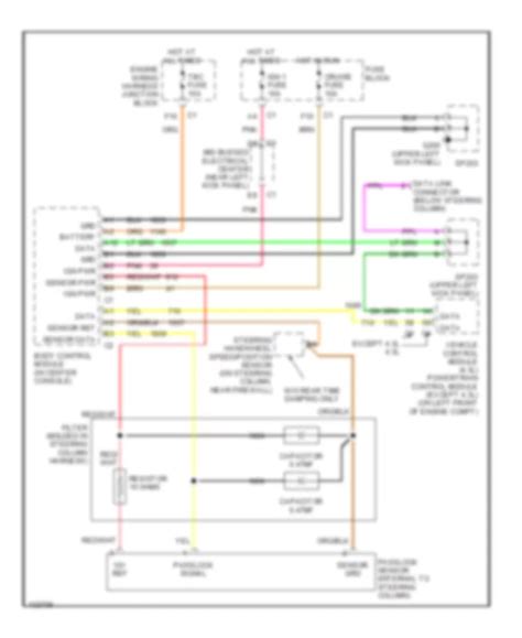 Throttle Sensor Wiring Diagram 2000 Chevy Silverado